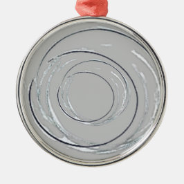 CHRISTMAS ORNAMENT ART AND DESIGN AUS METALL