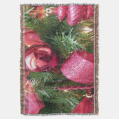 CHRISTMAS ORNAMENT CUSTOM MAUER BLANKET DECKE (Vorderseite Vertikal)
