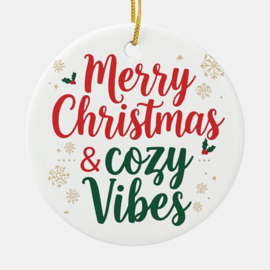 Christmas Ornament,Festive Holiday Tree Decoration Keramik Ornament (Vorne)