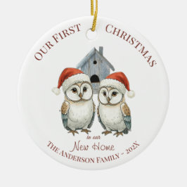 Christmas Ornament - First Christmas New Home