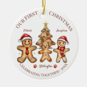 Christmas Ornament - First Christmas with our Dog (Vorne)