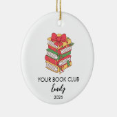 Christmas Ornament For Reader Librarian Teacher (Rechts)