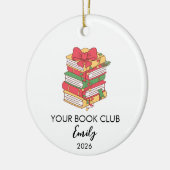 Christmas Ornament For Reader Librarian Teacher (Links)
