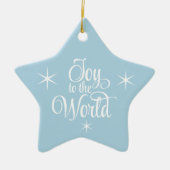 Christmas Ornament Joy to the World (Vorne)