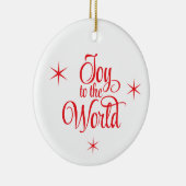 Christmas Ornament Joy to the World (Rechts)