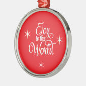 Christmas Ornament Joy to the World (Links)