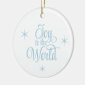 Christmas Ornament Joy to the World (Links)