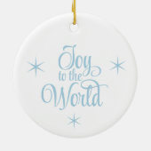 Christmas Ornament Joy to the World (Hinten)