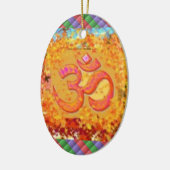 Christmas Ornament Om Mantra Symbol Chant Hinduism (Links)