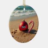 Christmas ornament on the beach holiday gift idea (Rechts)