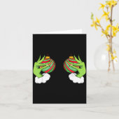 Christmas Ornament S Funny Christmas Karte (Gelbe Blume)