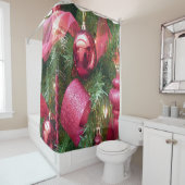 CHRISTMAS ORNAMENT SHOWER CURTAT DUSCHVORHANG (Beispiel)