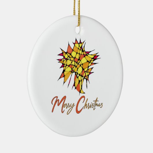 Christmas Ornament with Star Graphic (Rechts)