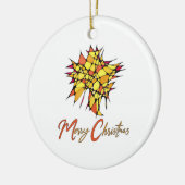 Christmas Ornament with Star Graphic (Links)