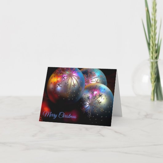 Christmas Ornaments 2011 2 Feiertagskarte (Vorderseite)