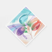 Christmas Ornaments, Custom Paper Napkins Serviette (Ecke)