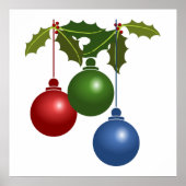 CHRISTMAS ORNAMENTS POSTER (Vorne)