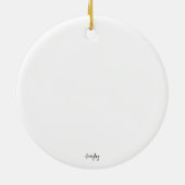 Christmas ornaments Rabbit Home Keramik Ornament (Hinten)