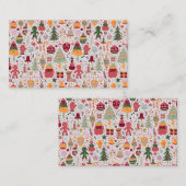 Christmas Ornaments Visitenkarte (Vorne/Hinten)