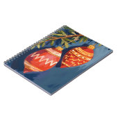 Christmas Ornaments Watercolor Holiday Notizblock (Linke Seite)