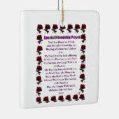 **CHRISTMAS ORNANANATION** MIT **FRIENDSHIP-LIEBE* KERAMIKORNAMENT (Rechts)