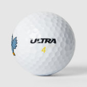 Christmas owl golfball (Logo)