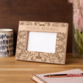 Christmas Paisley "Holiday Erinnerungen" Geätzte Rahmen (Links)