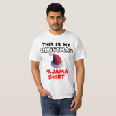 Christmas Pajama Design T-Shirt (Vorne ganz)