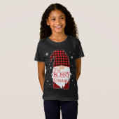 Christmas Pajama Familiengeschenk Bossy Gnome Buff T-Shirt (Vorne ganz)