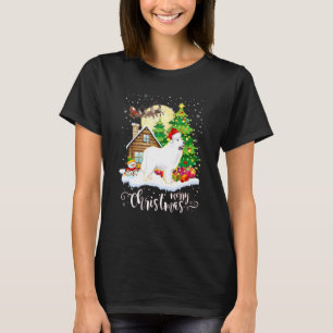 Christmas Pajama Great Pyrenees Tree Xmas Dog Dad T-Shirt