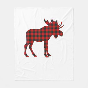 Christmas Pajama Moose T-Shirt Animal Pajamas Xmas Fleecedecke