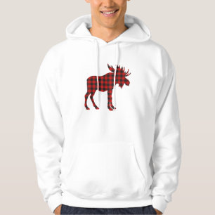Christmas Pajama Moose T-Shirt Animal Pajamas Xmas Hoodie