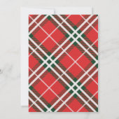 Christmas Pajama Slumber Party Einladung (Rückseite)