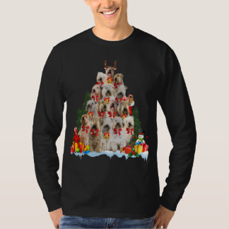 Christmas Pajama Soft Coating Wheaten Terrier Xmas T-Shirt