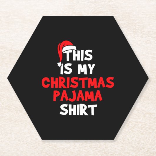 Christmas Pajama Untersetzer (Vorderseite)