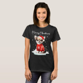 Christmas Pajamas Chihuahua Christmas Outfit Chihu T-Shirt (Vorne ganz)