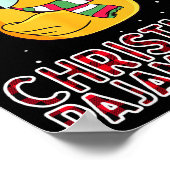 Christmas Pajamas For Family Duck This Is My Funny Poster (Ecke)