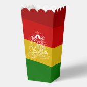 Christmas Palette Popcorn Favor Box Geschenkschachtel (Rückseite)