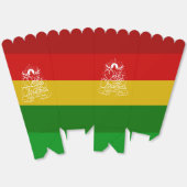 Christmas Palette Popcorn Favor Box Geschenkschachtel (Ungeklappt)