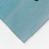 Christmas palm tree tropical Holiday Fleecedecke (Ecke)