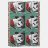 Christmas Panda Bear Decke (Vorderseite Vertikal)