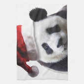 Christmas Panda Bear Handtuch (Vertikal)