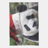 Christmas Panda Bear Küchentuch (Vertikal)