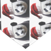 Christmas Panda Bear Kurzer Tischläufer (Ecke)