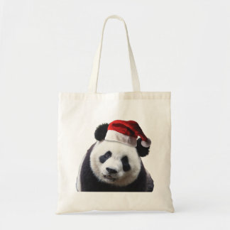 Christmas Panda Bear Tragetasche