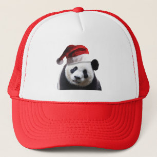 Christmas Panda Bear Truckerkappe