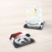 Christmas Panda Bear Untersetzer (Rechte Seite)
