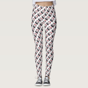 Christmas Panda Leggings