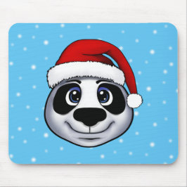 Christmas Panda Mousepad