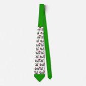Christmas Pandas Neck Tie Krawatte (Vorderseite)